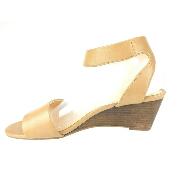 MICHAEL SHANNON RUBY WEDGE HEEL SANDALS SIZE 8.5 - Picture 2 of 6